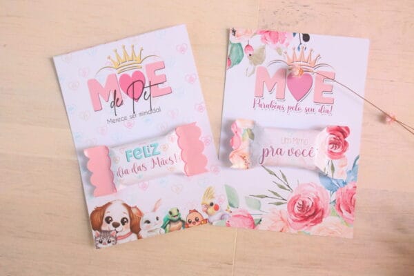Balas e Cards Dia das Mães - Arquivo Digital
