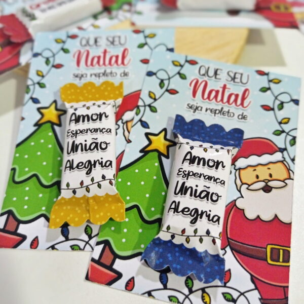 Balinhas Card Natal - Arquivo Digital - Imagem 2