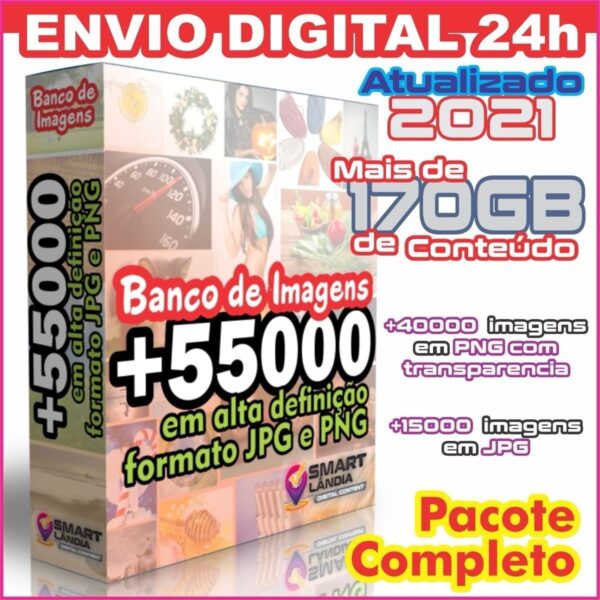 Banco Imagens Pack +55000 Imagens Alta Res. Profis. Jpg Png