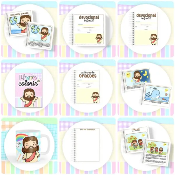 Biblia Infantil Em Pdf Kit Completo Para Criancas Cristas 4
