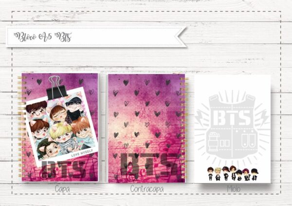 bloco a5 bts informacoes