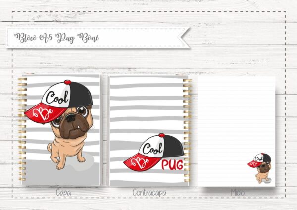 bloco a5 pug bone kit digital
