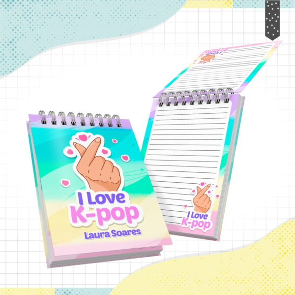 bloquinho a6 kpop arquivo digital kit digital