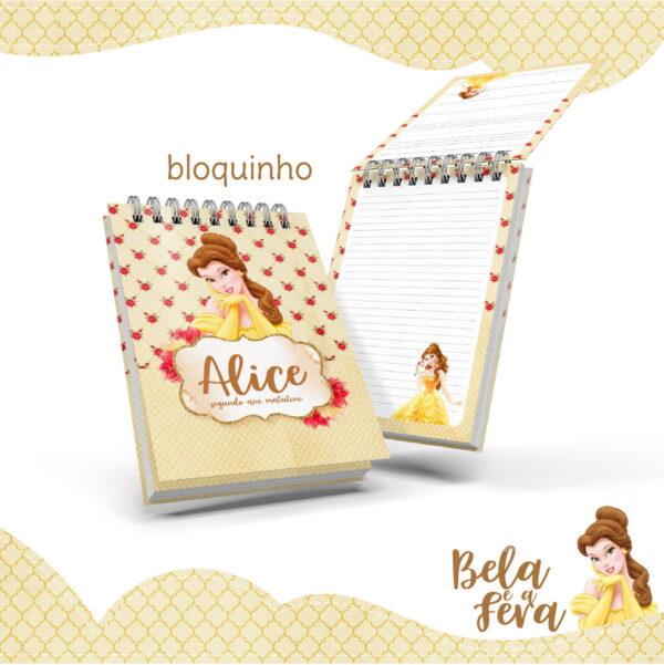 bloquinho anotacoes a bela e a fera arquivo digital bloquinho anotacoes a bela e a fera arquivo digi