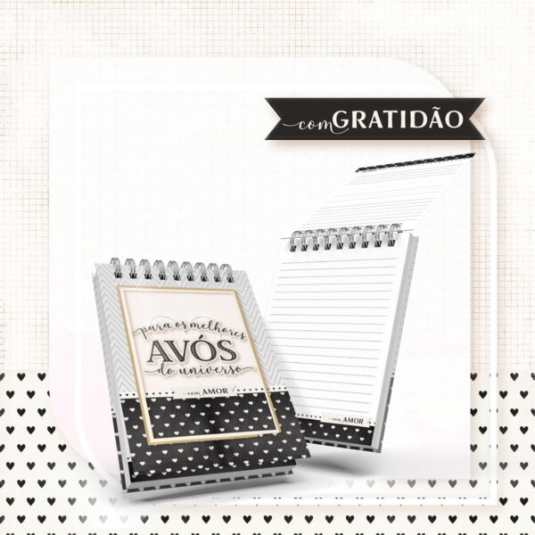 bloquinho avos arquivo digital papelaria