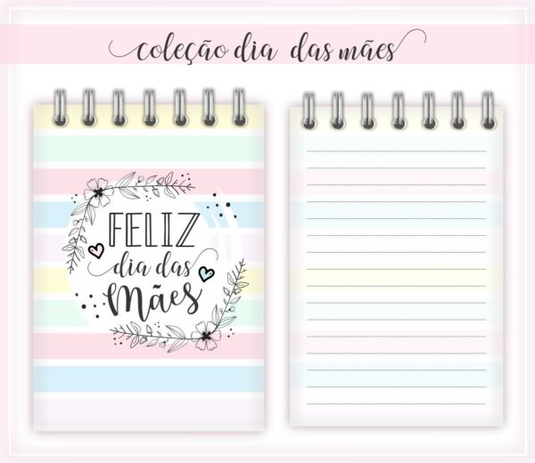 bloquinho dia das maes modelo 6 arquivo digital bloquinho personalizado 1