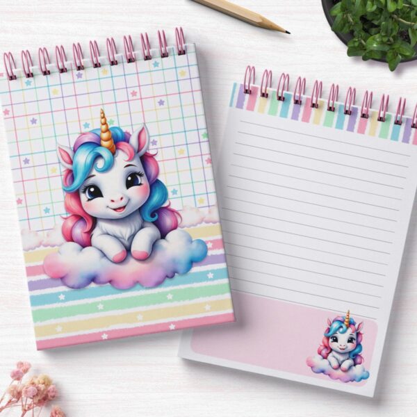 bloquinhos unicornios png e pdf encadernacao bloquinhos 2