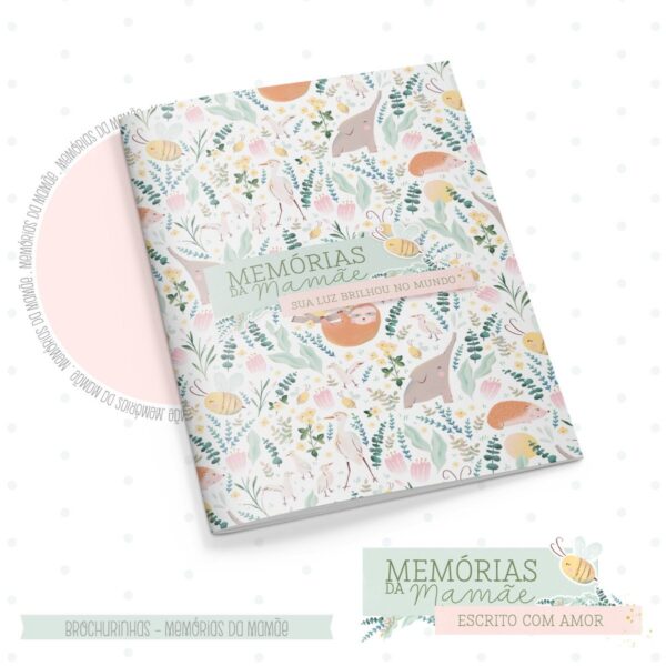 brochurinhas memorias da mamae arquivo digital papel e scrapbook