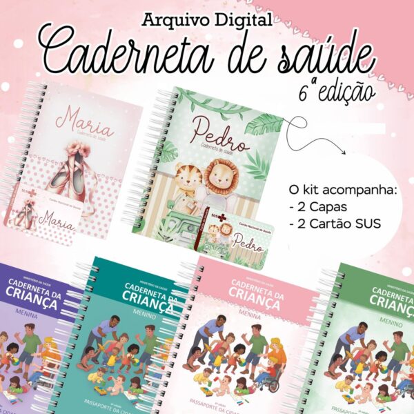 caderneta de saude 6 edicao encadernacao planners 1