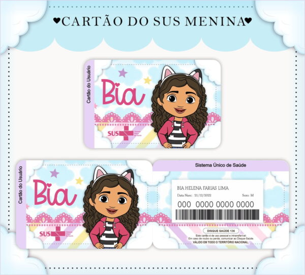 Caderneta de Saúde a Casa Mágica Gabby - Arquivo Digital - Imagem 4