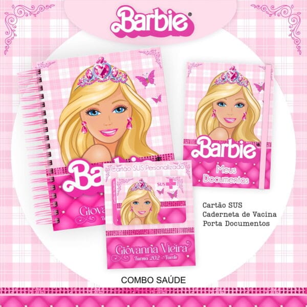 caderneta de saude barbie arquivo digital caderneta de vacinacao