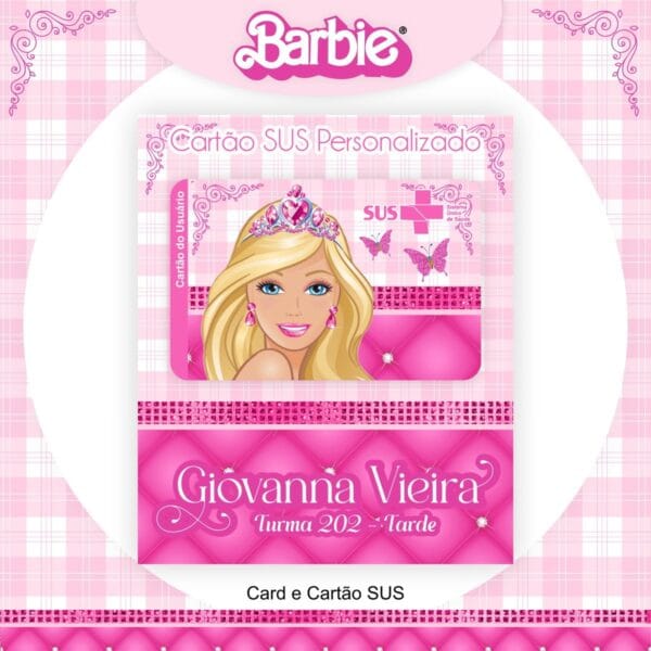 Caderneta de Saúde Barbie - Arquivo Digital - Imagem 2
