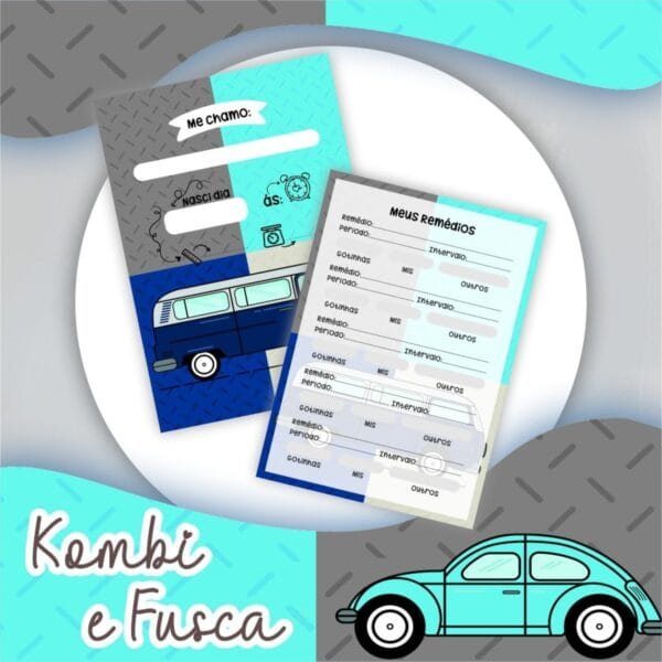 Caderneta de Saúde Kombi e Fusca - Arquivo Digital - Imagem 2
