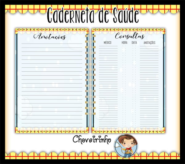 Caderneta de Saúde - Toy Story - Arquivo Digital - Imagem 2