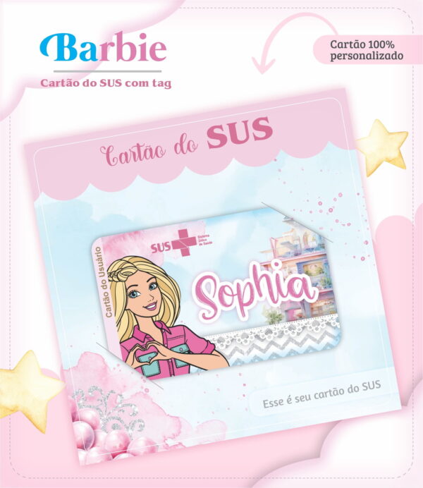 Caderneta de Vacina Barbie - Arquivo Digital - Imagem 4