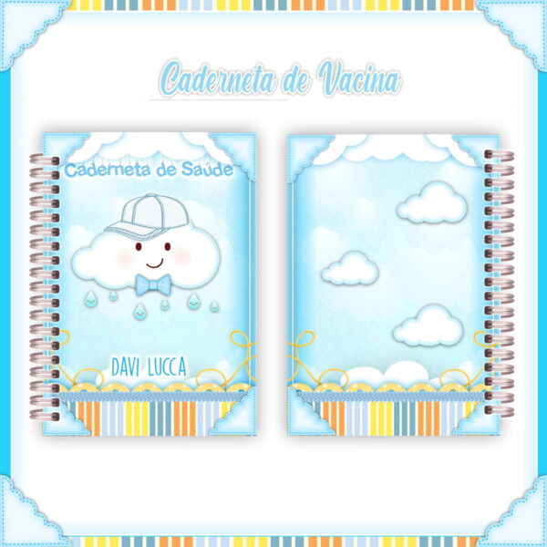 caderneta de vacina chuva de amor menino arquivo digital consultas