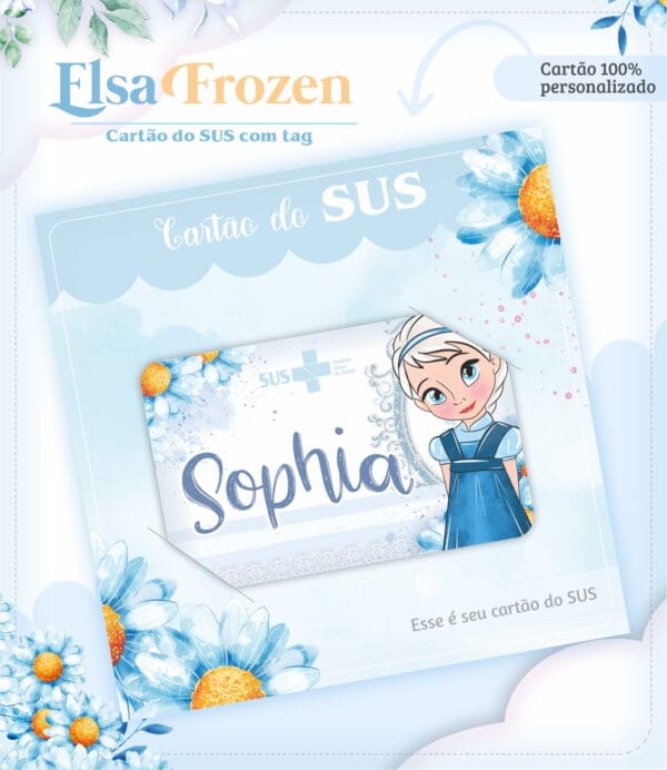 Caderneta de Vacina Frozen - Arquivo Digital