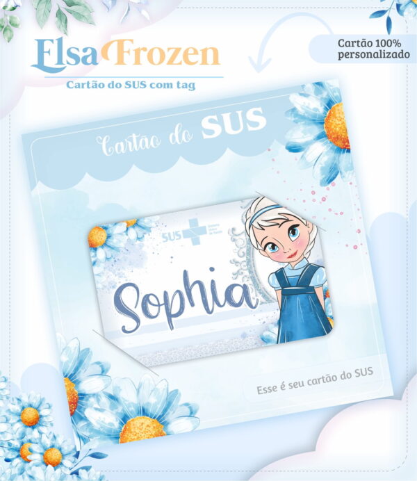 Caderneta de Vacina Frozen - Arquivo Digital - Imagem 4