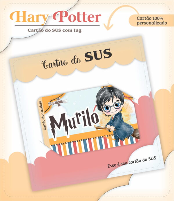Caderneta de Vacina Harry Potter - Arquivo Digital - Imagem 4