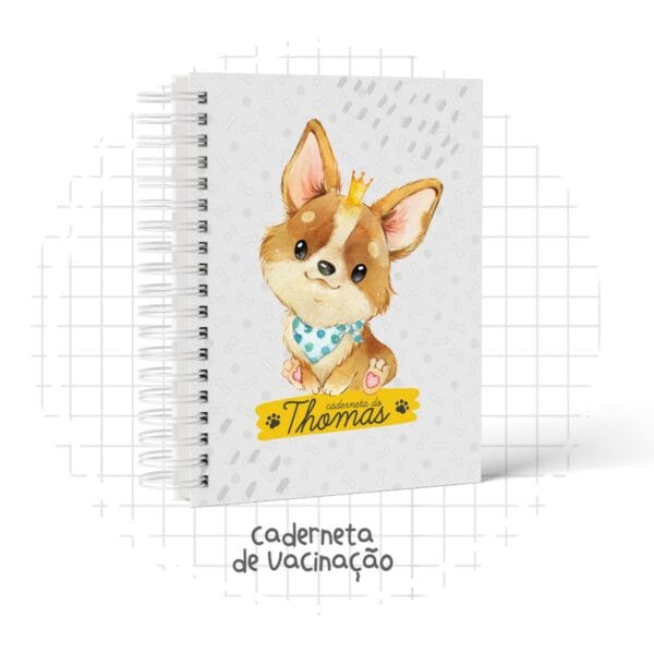 caderneta de vacina infantil cachorrinho arquivo digital vacinacao 1