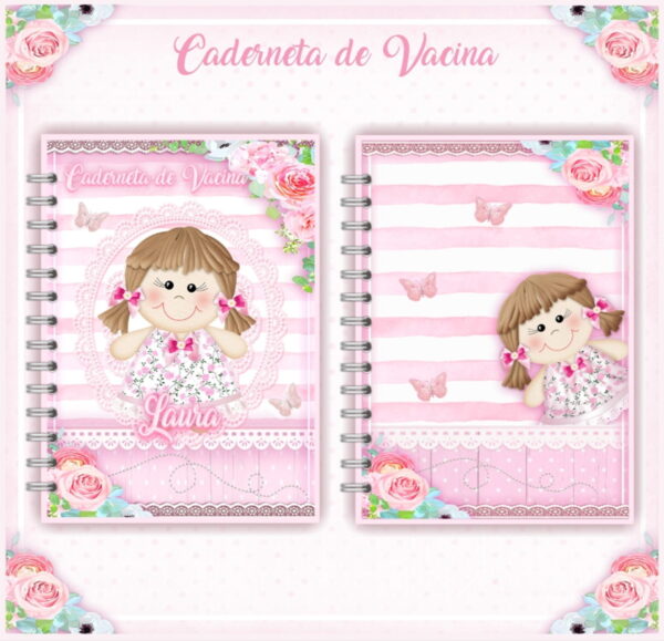 Caderneta de Vacina Jardim das Bonecas - Arquivo Digital - Imagem 2