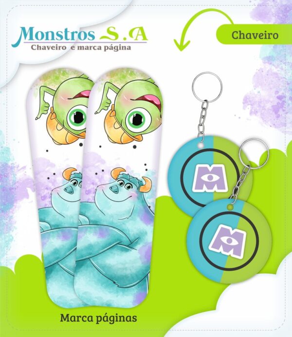 Caderneta de Vacina Monstros S.a - Arquivo Digital - Imagem 3