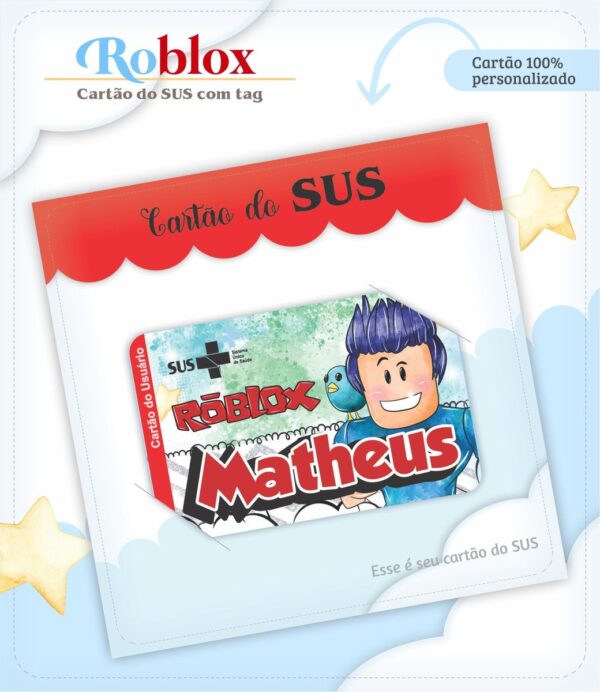Caderneta de Vacina Roblox - Arquivo Digital - Imagem 4