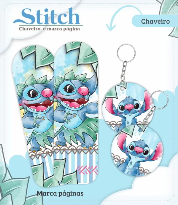 Caderneta de Vacina Stitch - Arquivo Digital - Imagem 3
