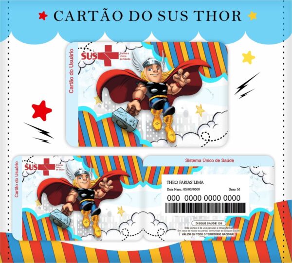 Caderneta de Vacina Thor - Arquivo Digital - Imagem 3