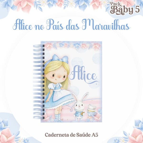 Caderneta de Vacinação Alice Aquarela - Arquivo Digital