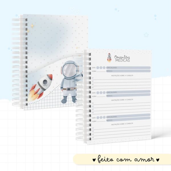 Caderneta de Vacinação Astronauta - Arquivo Digital - Imagem 4