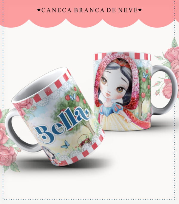 Caderneta De Vacinação Branca De Neve - Arquivo Digital - Imagem 3