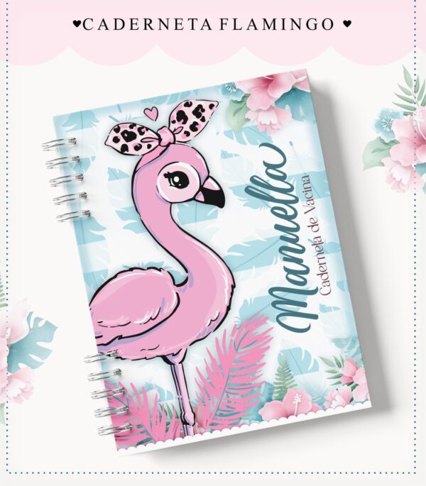 caderneta de vacinacao flamingo arquivo digital filho
