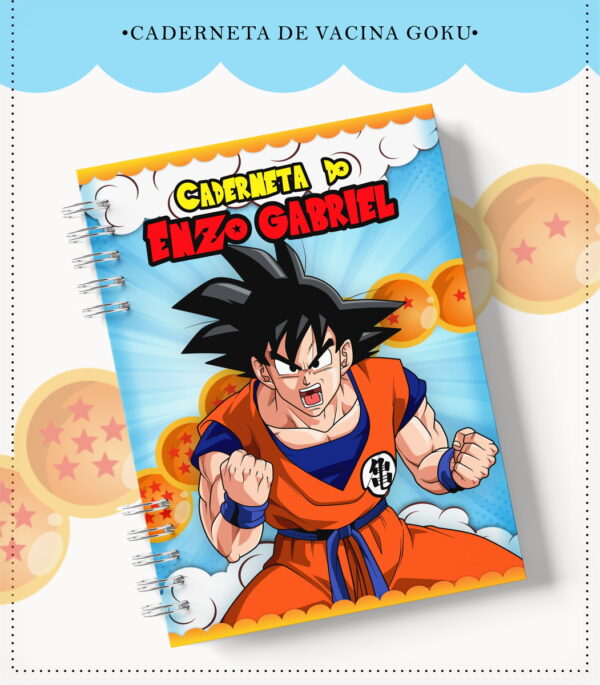 caderneta de vacinacao goku arquivo digital papel e cia