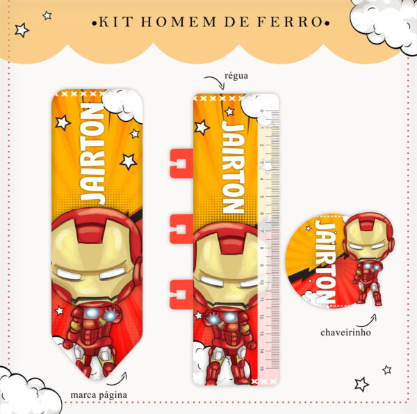 Caderneta De Vacinação Homem De Ferro - Arquivo Digital - Imagem 4