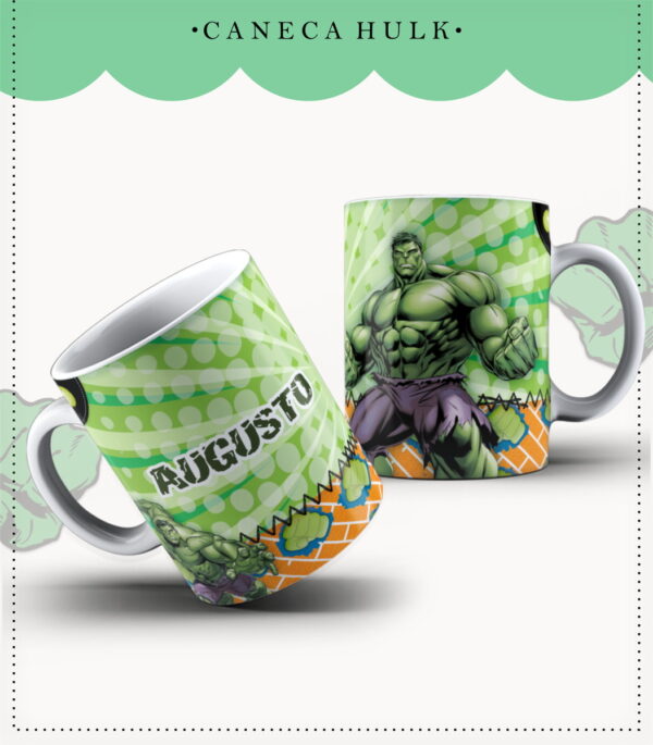 Caderneta De Vacinação Hulk - Arquivo Digital - Imagem 3