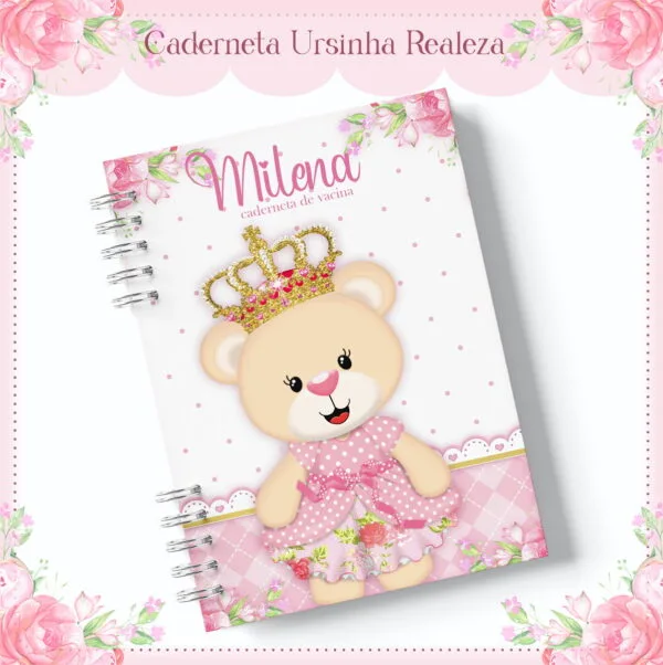 Caderneta de Vacinação Ursinha Realeza - Arquivo Digital