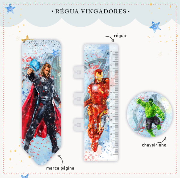 Caderneta De Vacinação Vingadores - Arquivo Digital - Imagem 4