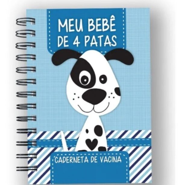 caderneta vacina e registros momentos dog macho 4
