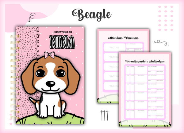 caderneta vacina pet beagle arquivo digital caderneta vacina pet