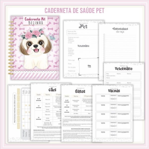 caderneta vacina pet cachorrinha arquivo digital caderneta vacina pet cachorrinha arquivo digital 1