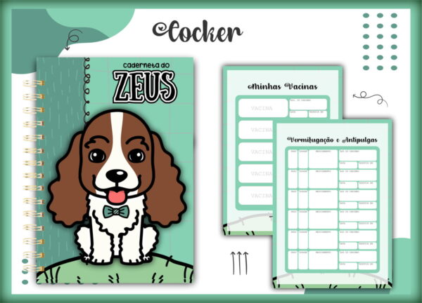 caderneta vacina pet cocker macho arquivo digital caderneta vacina pet macho