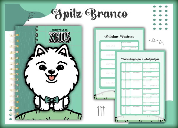 caderneta vacina pet spitz branco macho arquivo digital caderneta vacina pet spitz branco macho arqu