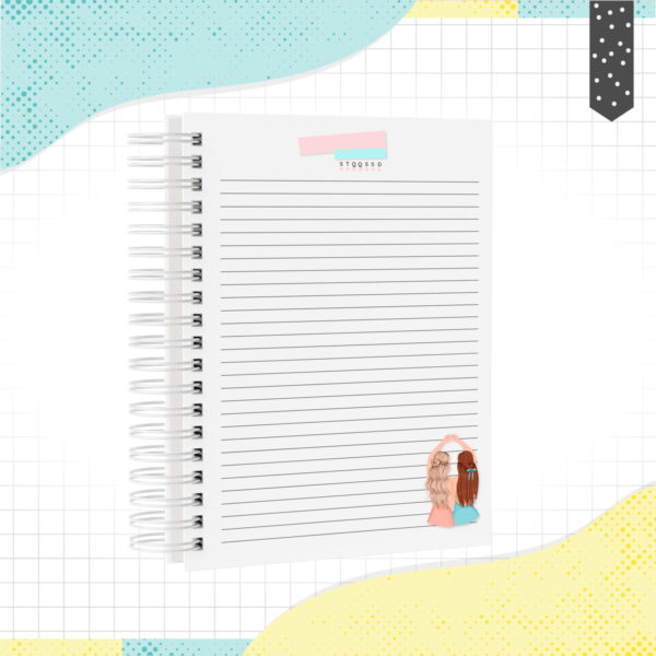 Caderno A5 Amizade - Arquivo Digital - Imagem 2