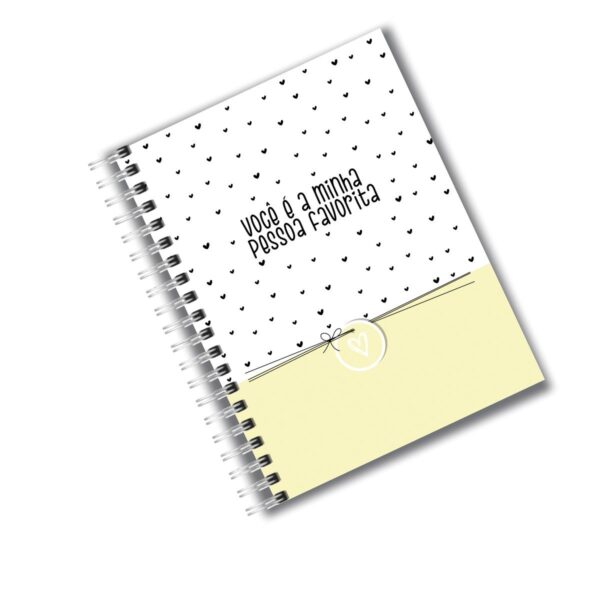 caderno a5 pessoa favorita arquivo digital encadernacao