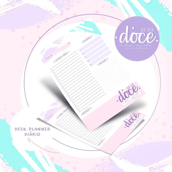Caderno A5 Seja Doce - Arquivo Digital - Imagem 3
