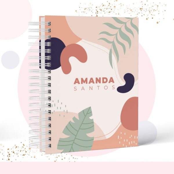 caderno capa geometrica modelo 10 arquivo digital papelaria personalizada 1