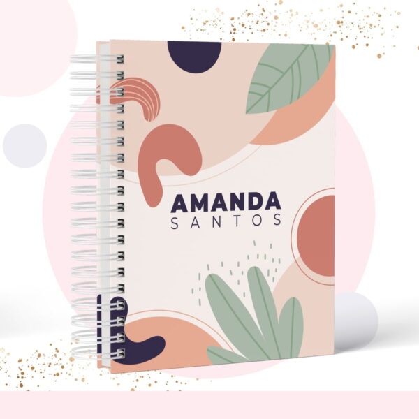 caderno capa geometrica modelo 7 arquivo digital papelaria