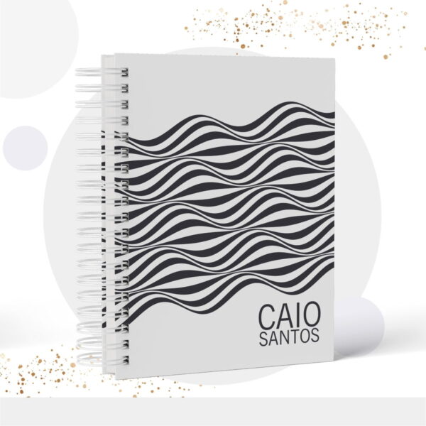 caderno capa masculina modelo 1 arquivo digital papel e cia