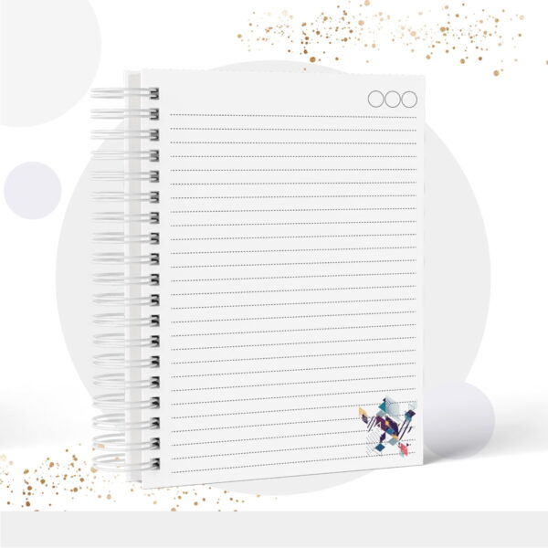 Caderno Capa Masculina - Modelo 5 - Arquivo Digital - Imagem 2